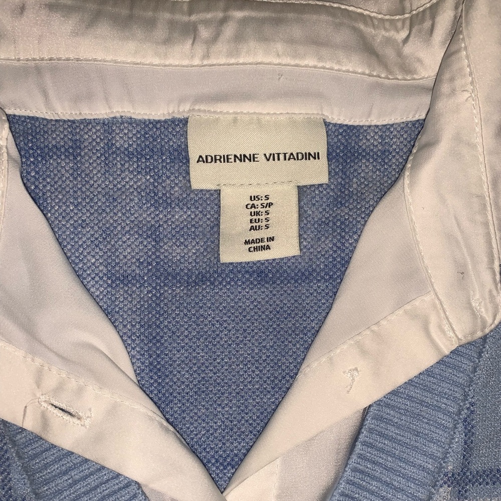 Blue Sweater Vest - Picture 2 of 2